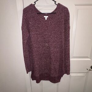 BP Maroon Crew Neck Sweater